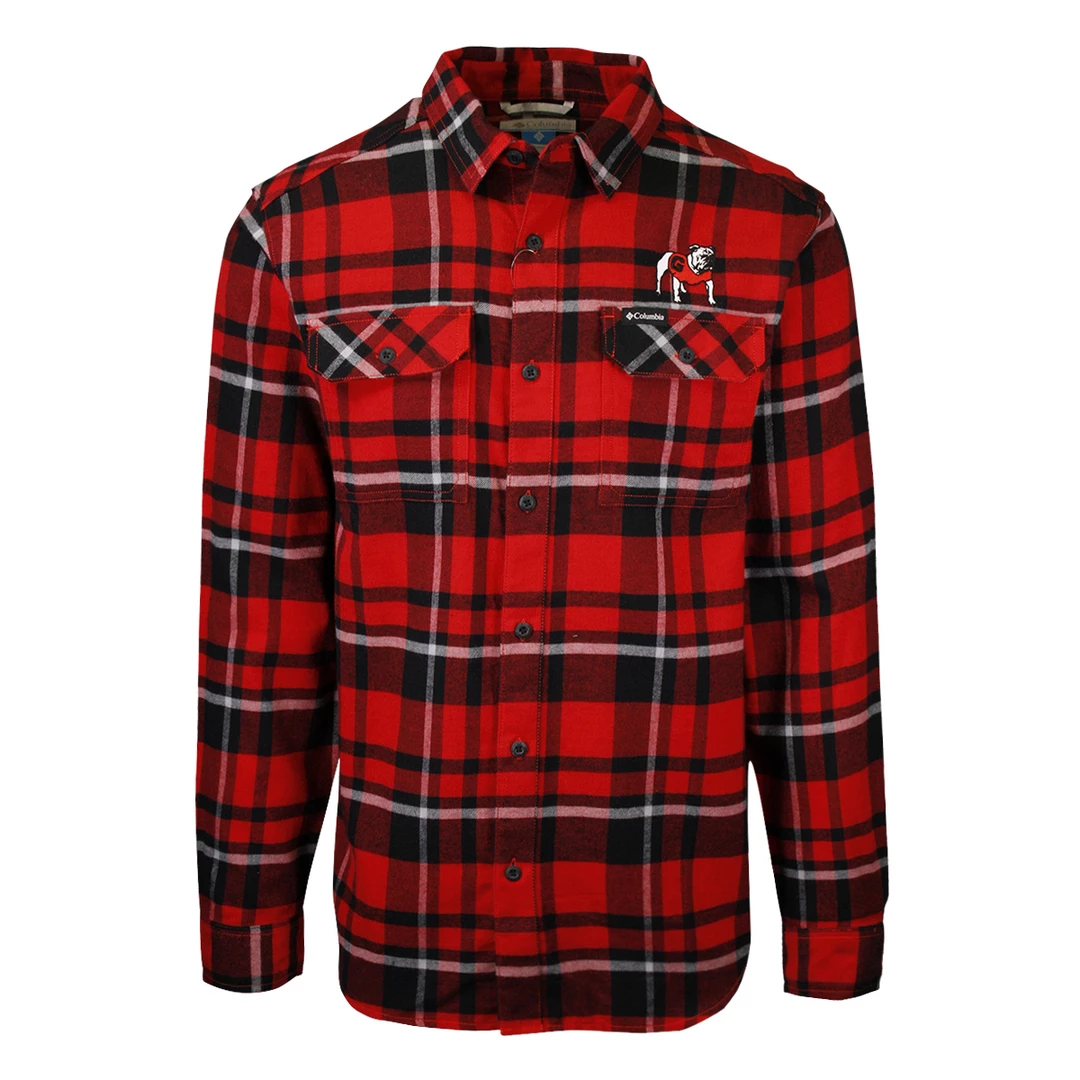 Columbia Men's NCAA CLG Flare Gun Plaid L/S Flannel Shirt (766) 18 Columbia Men's NCAA CLG Flare Gun Plaid L/S Flannel Shirt (766)