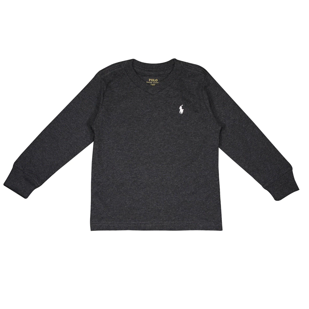 Polo Ralph Lauren Kid's Classic V-Neck L/S T-Shirt 5 Polo Ralph Lauren Kid's Classic V-Neck L/S T-Shirt