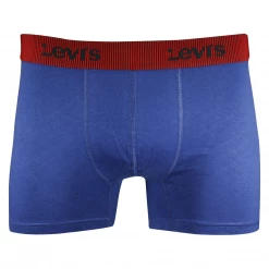 Levi's Men's 5 Pack Dark Grey, Navy Blue, Grey Stretch Boxer Briefs (S02)