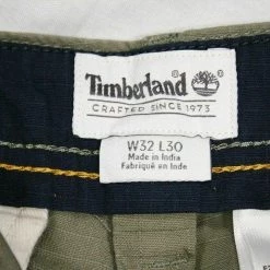 Timberland Men's Olive Green Ripstop Cargo Pants