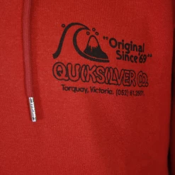 Quiksilver Men's Torquay Victoria Pull Over Hoodie (S05) Quik Silver