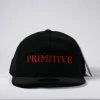 New ERA Primitive Men's Adjustable Black W/ Red Logo Snapback Hat (Retail $30)