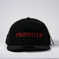 New ERA Primitive Men's Adjustable Black W/ Red Logo Snapback Hat (Retail $30)