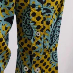 Spotted Clothing OBEY Men's Paisley Gold Eisley L/S Shirt (S23)