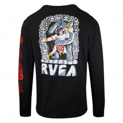 RVCA Men's Barbarian Regular Fit L/S T-Shirt (S12) 30 RVCA Men's Barbarian Regular Fit L/S T-Shirt (S12)