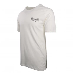 RVCA Men's Off White Skulls & Tigers Regular Fit S/S T-Shirt (S19)