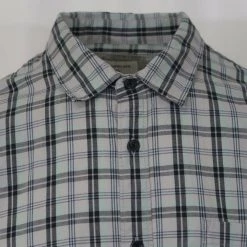 Quiksilver Quik Silver Men's Grey Everyday Check S/S Woven Shirt (Retail $44) Size Large 10 Quiksilver Quik Silver Men's Grey Everyday Check S/S Woven Shirt (Retail $44) Size Large