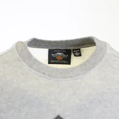 Harley-Davidson Men's Heather Grey Official Logo L/S Pullover Sweater (S01) 13 Harley-Davidson Men's Heather Grey Official Logo L/S Pullover Sweater (S01)