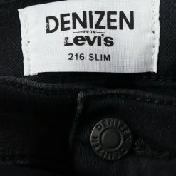 Levi's Men's Black Denizen Slim Flex Comfort Denim Jeans (216) New Arrivals