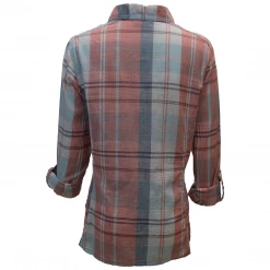 Columbia Women's New Moon Plaid Camp Henry II L/S Shirt 556