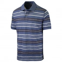 Eddie Bauer Men's Sea Striped S/S Polo T-Shirt (Retail $40) S01
