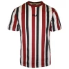 FILA Men's Red Navy White Grey Striped Logo S/S T-Shirt (167) 2 FILA Men's Red Navy White Grey Striped Logo S/S T-Shirt (167)