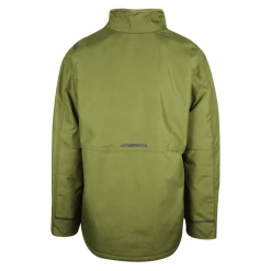 Carhartt Men's Burnt Olive Yukon Extremes Full Swing Insulated Mock Neck Coat Mens