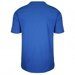 FILA Men's Blue With Lettering Shoulder Pad & Logo S/S T-Shirt (172)