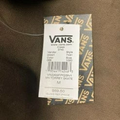 VANS Men's Demitasse MN Torrey Skate Snap On Button Shirt Jacket (S05)