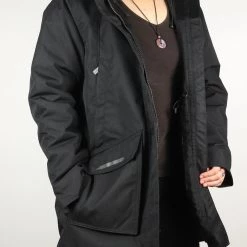 Carhartt Women's Black Yukon Extremes Full Swing Insulated Hooded Coat