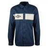 Harley-Davidson Men's Navy Grey Two Tone L/S Woven Shirt (S25) New Arrivals