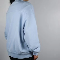 Levi's Women's Oversized Pastel Blue L/S Crewneck Sweater