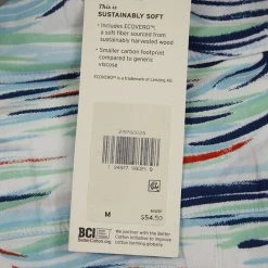 Levi's Men's White Tropical Sunset S/S Woven Shirt (Retail $54.50) S05