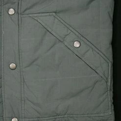 Abercrombie & Fitch Men's Green Fleece Lined Vest (Retail $130) Size XS
