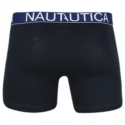 Nautica Men's Black Stretch 3 Pack Boxer Briefs 11 Nautica Men's Black Stretch 3 Pack Boxer Briefs