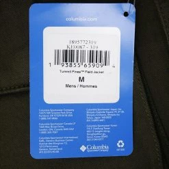 Columbia Men's Dark Brown Tummil Pines Field Jacket (319)