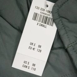 Abercrombie & Fitch Men's Green Fleece Lined Vest (Retail $130) Size XS