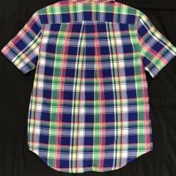Spotted Clothing Ralph Lauren Boy's E58 Checked S/S Woven Shirt