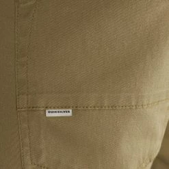 Mens Quiksilver Men's Khaki SHD 5 Pockets Chino Pants