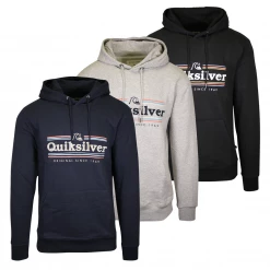 Quiksilver Men's Get Buzzy Pull Over Hoodie (S02) Quik Silver