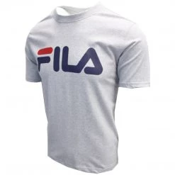 FILA Men's Classic Heather Grey S/S T-Shirt (S07C)