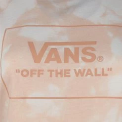 Vans Women's Pink & White Tie-Dye Crop S/S T-Shirt (610) 12 Vans Women's Pink & White Tie-Dye Crop S/S T-Shirt (610)