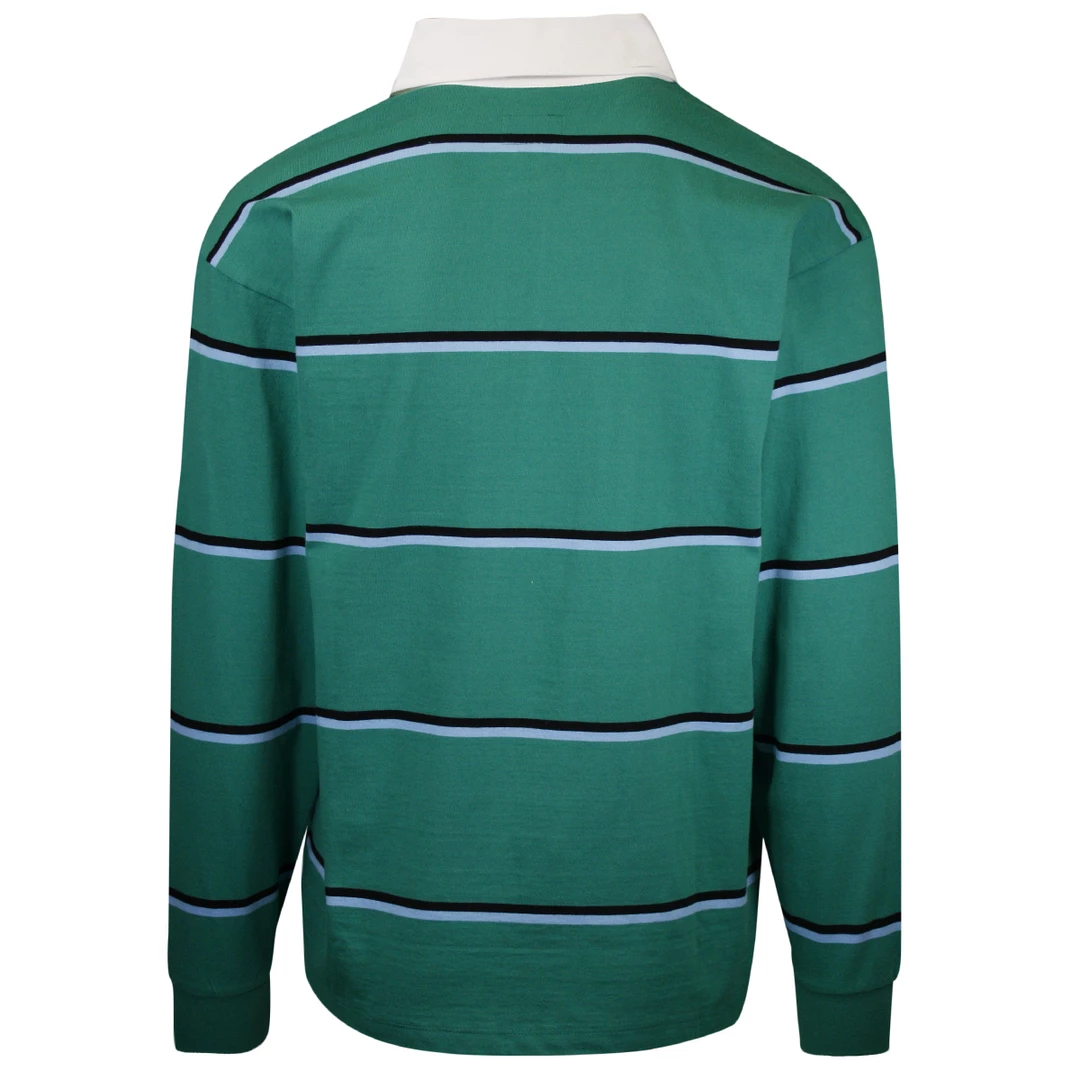 OBEY Men's Horizontal Stripe Button L/S Polo Shirt (S04) 5 OBEY Men's Horizontal Stripe Button L/S Polo Shirt (S04)