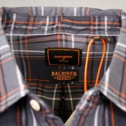 Superdry Men's Traditional Workwear Plaid L/S Woven Shirt