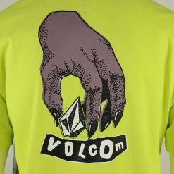 New Arrivals Volcom Men's Fluorescent Yellow Stone Purple Hand S/S T-Shirt (S46) 14 New Arrivals Volcom Men's Fluorescent Yellow Stone Purple Hand S/S T-Shirt (S46)