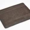 Premium Leather Men's Brown Card Holder (S13)