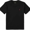 Polo Ralph Lauren Kid's Black - Red Pony Round Neck S/S T-Shirt (S14) Size 6 1 Polo Ralph Lauren Kid's Black - Red Pony Round Neck S/S T-Shirt (S14) Size 6