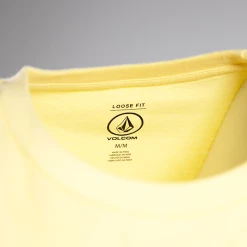 Volcom Men's Light Yellow Stone Face We Will Speak To You S/S T-Shirt (S16) 15 Volcom Men's Light Yellow Stone Face We Will Speak To You S/S T-Shirt (S16)
