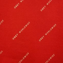 OBEY Women's All Over Print L/S Pull Over Hoodie