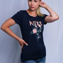 Roxy Women's Floral Round Neck S/S T-Shirt (S05) 28 Roxy Women's Floral Round Neck S/S T-Shirt (S05)