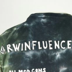 New Arrivals Volcom Men's Tie Dye Animoscillator Dorwinfluencers S/S T-Shirt (S41)