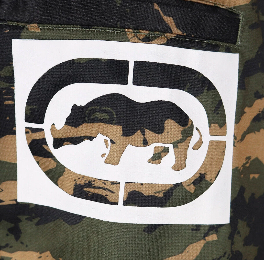 Mens Ecko Unltd. Men's Green Tan Snakes In The Grass Camo Track Pants (Size XL) 8 Mens Ecko Unltd. Men's Green Tan Snakes In The Grass Camo Track Pants (Size XL)