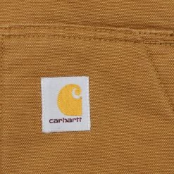 Carhartt Men's Golden Brown Loose Fit Duck Sherpa-Lined Mock-Neck Vest (S02A) 8 Carhartt Men's Golden Brown Loose Fit Duck Sherpa-Lined Mock-Neck Vest (S02A)