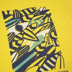 T-Shirts Hugo Boss Kid's Shark Surfboard S/S T-Shirt (S03)