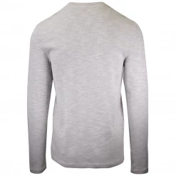 GUESS Men's Dunston Henley L/S T-Shirt (Retail $39.99) S01