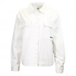 VANS X MOCA Women's Off White Hitting The Wall L/S Woven Shirt (S01)
