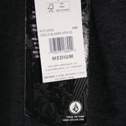 Volcom Men's Circle Blanks Heather S/S T-Shirt (S32)