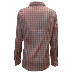 Columbia Women's Cedar Blush Plaid Silver Ridge Lite L/S Shirt 648