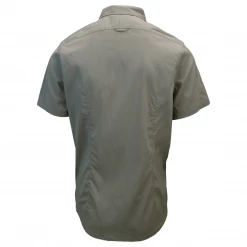 PrAna Men's Light Grey S/S Woven Shirt (S11)