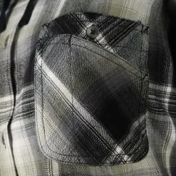 Flannels Carhartt Women's Black Ash Grey White Plaid Hooded L/S Woven Shirt